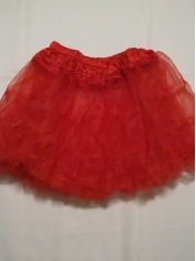 Red Crinoline Slip - Tutu