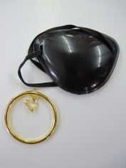 Pirate Eye Patch and Earring