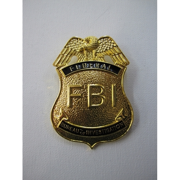 FBI Badge Plastic Toy