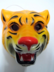 Tiger Mask - Plastic Animal Mask