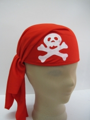 Red Pirate Cap - Hat