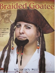 Braided Goatee Mustache - Make Up