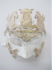 CAVALLI Centurion White Gold - Masquerade Masks